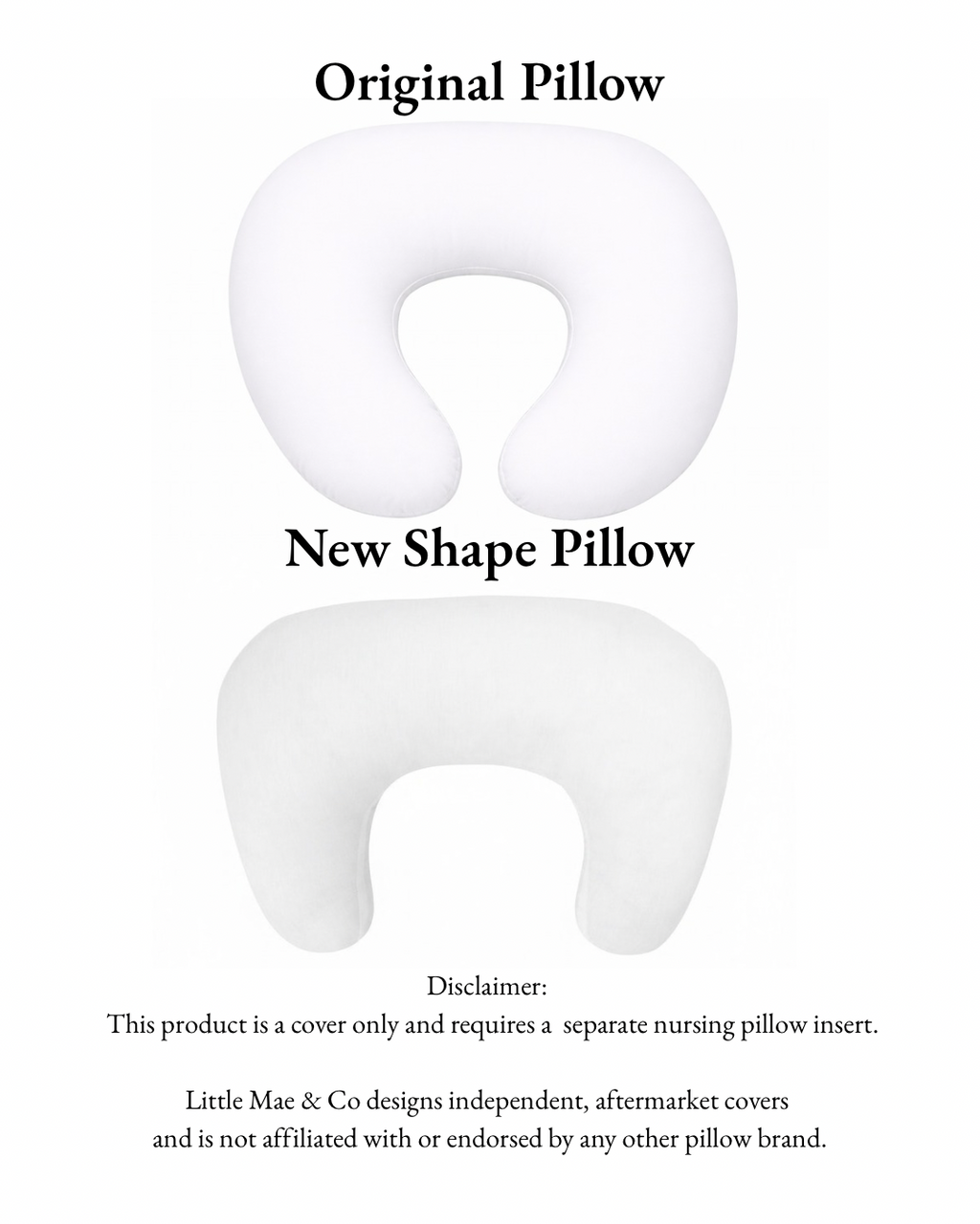 Meadow Wipeable Nursing Pillow Cover