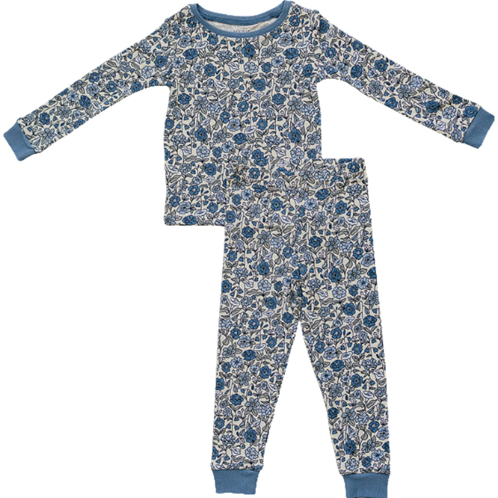 Bluebell Pointelle Bamboo Cozy Set
